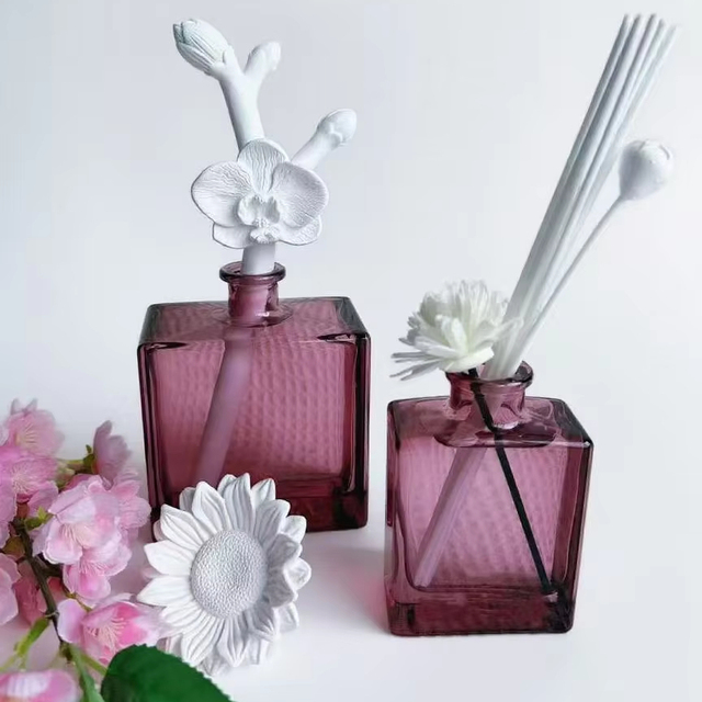 Continuous Fragrance Diffusion Reed Diffuser Sets Fireless Aromatherapy Deodorant Air Freshener Indoor Bedroom Decoration Glass