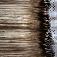 Extensions de cheveux humains à micro-anneaux invisibles, différentes longueurs, en cheveux vierges Remy, extensions de cheveux humains à micro-perles, vente chaude