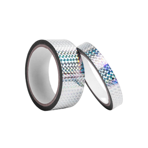 Cinta Adhesiva Holográfica Acrílica de Seguridad para Cajas de Regalo Decorativas Infantiles, Electrochapada, Brillante, Activada por Agua, con Efecto Láser - Product Image 4