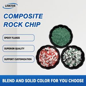 Toptan Kompozit Kaya Parçaları <span class=keywords><strong>3</strong></span>-5MM 5-8MM Vinil Pulları Epoksi Zemin Tasarımı Dekorasyonları için - Product Image 2