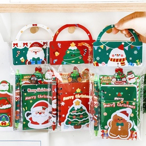 Set de Papelería Navideña Portátil, Útiles Escolares Festivos, Kit de Escritura para Niños, Recompensas para Clases Navideñas, Regalos para Fiestas - Product Image 4