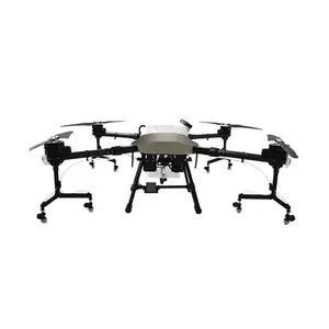 Drone pertanian 10L presisi tinggi s, helikopter Uav pesawat pestisida penyemprot pertanian