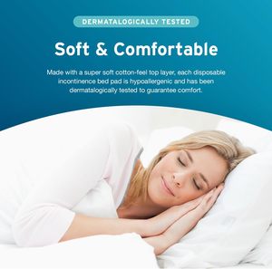 Fábrica de etiqueta privada Muestra gratis Cama Almohadillas de orina Cama sanitaria médica Hombres Incontinencia Impermeable Gruesa Incontinencia de hospital - Product Image 2