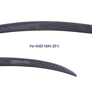 For A5 S5 RS5 B9 2Door Coupe S Style Honeycomb Carbon Fiber Rear Spoiler Trunk Wing 2016-2025 - Product Image 3