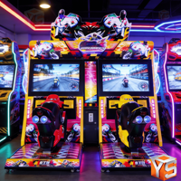 Machine de jeu d'arcade de course à monnayeur ZDYS avec interface multilingue