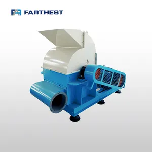 Liyang Supplier 500kg/h Automatic Sawdust Wood Hammer Mill Crusher Machine