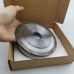 Roue CBN grain 600 pour acier allié avec modèle 1F1 pour le meulage de forme à l'aide de résine - Product Image 6