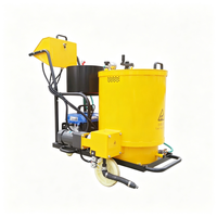 Machine de scellement de joints d'asphalte haute performance, remplisseur de fissures avec une vitesse de 20 m/min pour la réparation des routes municipales