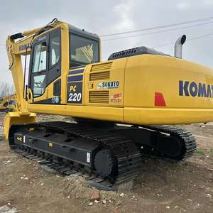 Excavadora Komatsu PC220 Usada, Máquina de Construcción Hidráulica de Gran Tamaño, 22 Toneladas, PC210 PC200 PC240, Excavadora Grande de Segunda Mano - Product Image 3