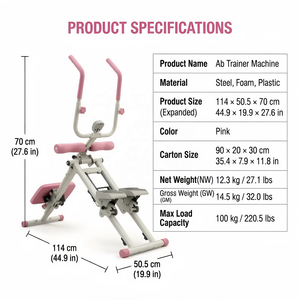 Máquina de Ejercicios para el Hogar, Simulador de Escaleras para Abdominales y Core, Equipo de Fitness para Quemar Grasa, Entrenamiento Cardiovascular, Ejercicio de Cuerpo Completo - Product Image 6