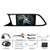 Autoradio Android 9 pouces 2 Din avec GPS WIFI MirrorLink Carplay Android Auto Navigation GPS pour Seat Leon 2012~2020