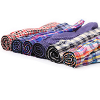 Nouvelle Collection 2026 – Boxers Homme à Carreaux en Coton Pur Tissé – Confortables et Amples – Bleu Marine, Rouge, Noir, Bleu – Fabrication OEM