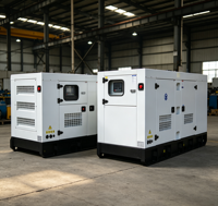 Fabricant de groupes électrogènes 16 24 36 48 64 350 440 640 720 1600 1800 Kva kw Générateur diesel électrique insonorisé à capot silencieux Per Kin