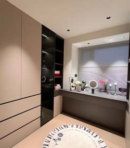 Modern Luxury Storage Furniture Convertible Solid <b>Wood</b> Bedroom Wardrobe for Home Hotel Villa <b>Panel</b> Style - Product Image 3