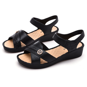 <span class=keywords><strong>Sandalias</strong></span> de moda para mujer, estilo internet, con cuña, elegantes, transpirables, de verano, con punta abierta, estilo hada - Product Image 5