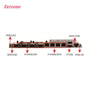 Zeroone เมนบอร์ดรักษาความปลอดภัยเครือข่าย LAN-Z87SFP-4L <span class=keywords><strong>Intel</strong></span> Haswell LGA1150 <span class=keywords><strong>Z87</strong></span>กับมินิ PCIE และซีพียูคูลเลอร์ - Product Image 5