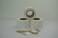 Rouleaux de papier kraft imprimé pour emballage de sachets de sucre vierge enduits d'un revêtement imperméable en PE