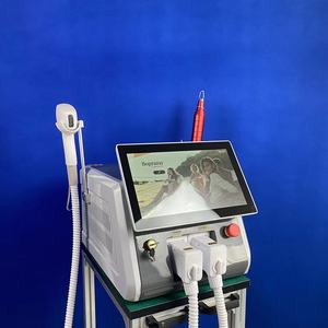 Dispositivo de Belleza Profesional con Láser <span class=keywords><strong>Soprano</strong></span> de 808nm Indoloro, Láser Diodo para Depilación, Máquina de Eliminación de Tatuajes con Láser de Picosegundos - Product Image 1