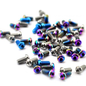 Đầu <span class=keywords><strong>Torx</strong></span> Titan Gr5 Màu Vít Máy CNC Bu Lông Tay Cầm Dao Titan M2 M2.5 M3 M4 - Product Image 1