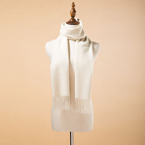 高級秋の新作冬物卸売トップグレード高品質その他スカーフ本物のモンゴル産100％カシミヤフォーマルパシュミナスカーフ - Product Image 3