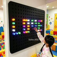 Equipo de Estimulación Visual y Táctil para Habitaciones Sensoriales con Luces LED de Colores Cambiantes para Autismo, Juego Completo de Equipo de Entrenamiento Sensorial