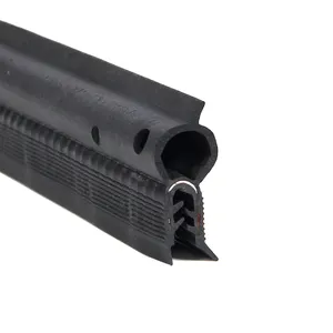 extrusion UV-resistant EPDM black rubber protective car door and window seal strip