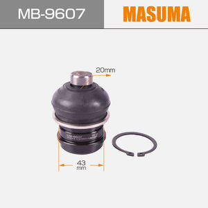 MB-9607 MASUMA PERFECTRAIL 51350-SMA-030 Joint à rotule de pièces automobiles de haute qualité pour Honda Stream RN6-RN9 - Product Image 3