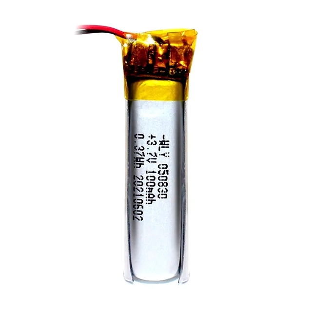 Factory 3.7V Slim Lipo Battery 400830 80mah 500830 110mah 100mAh Rechargeable Li-polymer Battery