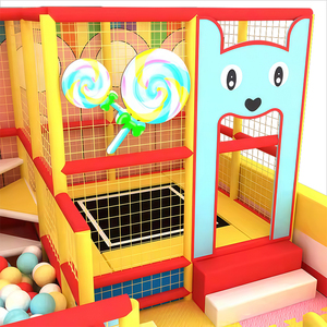 Parque Infantil Interior y Área de Juegos Suaves para Niños, con Zona de Trampolines, para Centros de Entretenimiento Familiar, Suministro Directo de Fábrica - Product Image 6