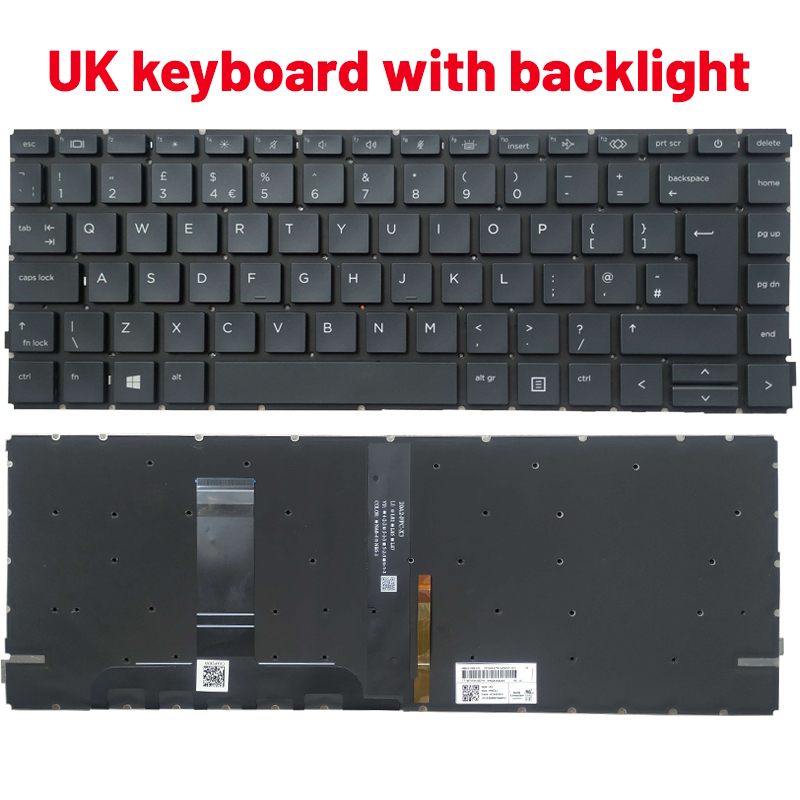 คีย์บอร์ด UK มีไฟพื้นหลัง