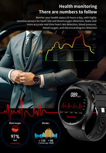 2025 nuovissimo <span class=keywords><strong>cinturino</strong></span> <span class=keywords><strong>in</strong></span> <span class=keywords><strong>acciaio</strong></span> per <span class=keywords><strong>Smartwatch</strong></span> <span class=keywords><strong>con</strong></span> schermo rotondo dorato - Product Image 3
