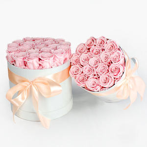 <span class=keywords><strong>Sueño</strong></span> suave hecho a mano Rosa conservada flor Rosa eterna en forma redonda caja de regalo para <span class=keywords><strong>el</strong></span> día de San Valentín regalo del Festival del Día DE LA Madre - Product Image 4
