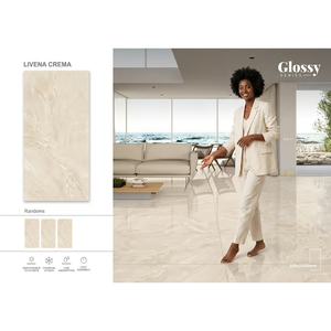 China Factory Foshan Cheap Price Full Polished Glazed Porcelain Flooring Tiles Onyx Pearl 600x1200mm Firebrick <b>Wall</b> & Hall Tiles - Product Image 6