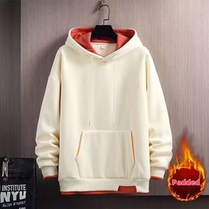 <span class=keywords><strong>Pull</strong></span> Explosions pour hommes à l'automne et à l'hiver 2023 Les adolescents vendent des chandails à capuche à la mode sans étiquettes - Product Image 1