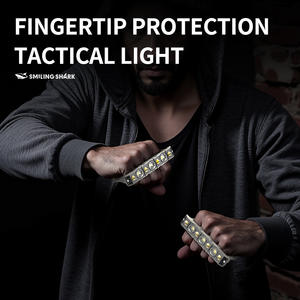 Lampe de travail LED magnétique en alliage d'aluminium rechargeable par USB, étanche, portable pour le camping en plein air, brise-vitre d'urgence pour la randonnée - Product Image 3