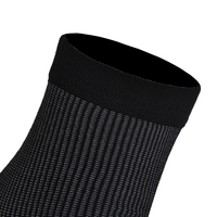 Chaussettes de compression de tennis nouvelle génération antibactériennes sans orteils avec soutien de la voûte plantaire, évacuation de la transpiration et stabilisateur musculaire pour la cheville