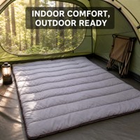 Sac de couchage type enveloppe entièrement extensible, taille Queen, couverture de camping, doublure en polaire terylène douce, utilisation intérieure et extérieure en hiver