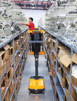 Nouveau ramasseur de commandes électrique MOVMES à batterie, capacité 1,5 tonne (3300 lb), hauteur de levage 9 m, pour utilisation domestique complète et autonome