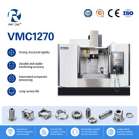 Machine de fraisage CNC VMC 1270 robuste à 3 axes avec table de 1300x700 mm pour le traitement de machines générales