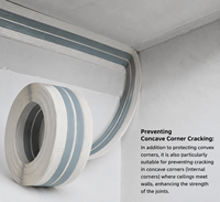 Protection d'angle en métal multifonctionnelle de haute qualité, antibactérienne, imperméable et anti-fissuration pour murs extérieurs