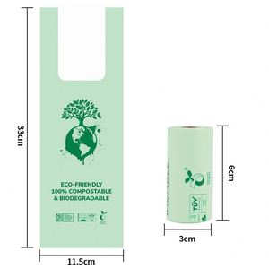 Powerful Biodegradable Hot Sales Eco-Friendly <b>Compostable</b> Leak Proof Biodegradable High Quality Custom Logo Dog Poop <b>Bag</b> - Product Image 4