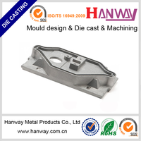 Usinage CNC sur mesure, service de moulage sous pression d'aluminium personnalisé, radiateurs de lampadaires LED forgés à bon prix