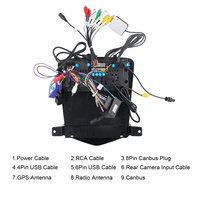 Hikity pour Chevrolet Cruze J300 2009 - 2014 9.7 pouces autoradio Android Carplay/Android Auto/GPS/WiFi écran IPS OEM d'usine