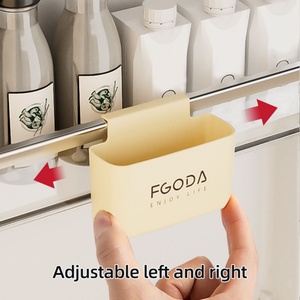 Brand-New Side Standing Plastic Food <b>Container</b> Low-Priced Eco-Friendly <b>Refrigerator</b> Storage Box Flexible Kitchen Organizer - Product Image 3