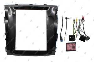 Double Din Fascia pour HAVAL H9 2017 9,7 POUCES Radio DVD Stéréo Panneau de tableau de bord Kit de garniture Cadre avec faisceau de câblage <span class=keywords><strong>Antenne</strong></span> Aérienne <span class=keywords><strong>Adaptateur</strong></span> - Product Image 3