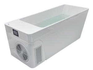 Bain de glace individuel en acrylique blanc, 3 degrés Celsius, avec refroidisseur 1 CV pour la thérapie, en stock aux États-Unis - Product Image 3