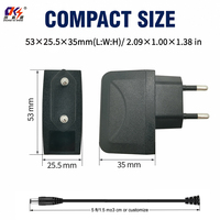 Adaptateur secteur universel CE homologué 9V 1A 9W, prise murale AC 100-240V DC 9 Volt 1 Ampère 1000mA, adaptateur d'alimentation EU pour Fx3