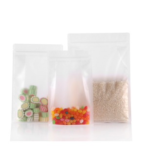 Bút Chì Ống Hút Điện Thoại Máy Mylar Cắt Chết Đồ Uống Giấy Kraft Màu Trắng Dây Rút Nhỏ Gallon Hình Đứng Với Túi Nhựa - Product Image 4