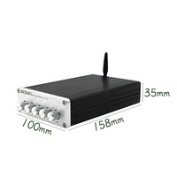 BRZHIFI — amplificateur numérique Portable DP1 de classe D TPA3116, 2.1 canaux, Mini amplificateur stéréo HIFI, 50W x 2 + 100W