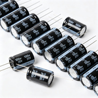 Condensateur à faible fuite 1000uF-25V-13x21mm 13x21mm 25V DC pour l'électronique grand public